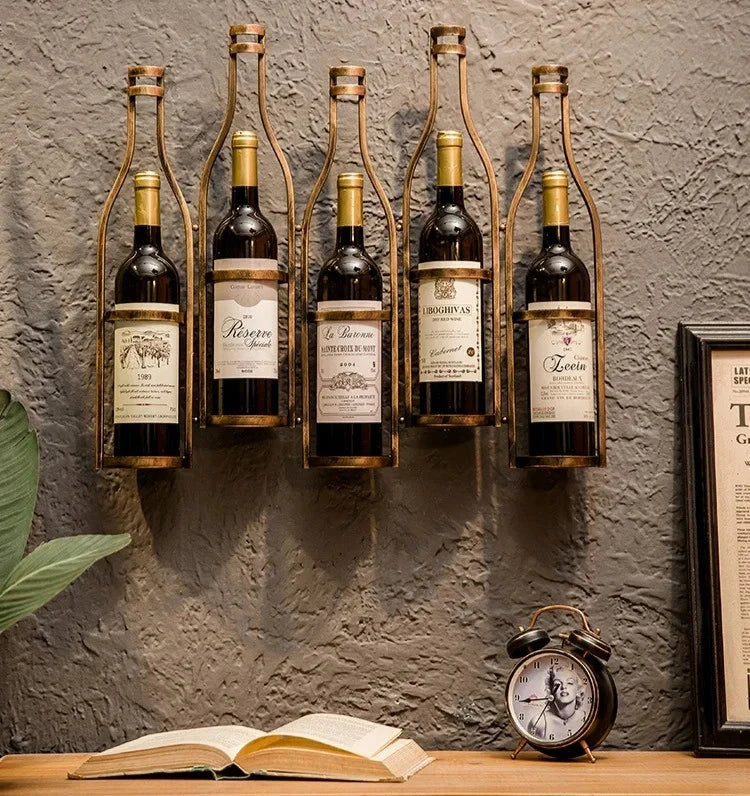 Wall Hanging Wine Rack