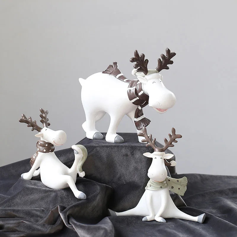 Reindeer Games Christmas Table Ornaments