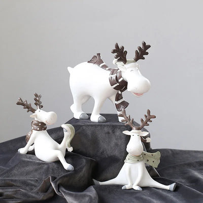 Reindeer Games Christmas Table Ornaments