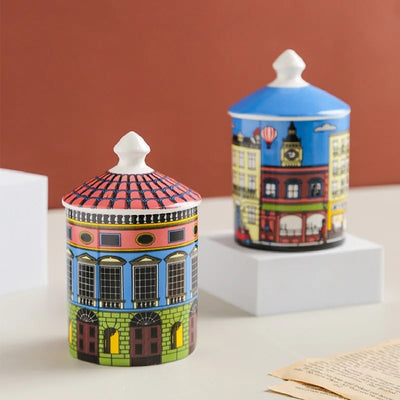 London Ceramic Candle & Storage Jars