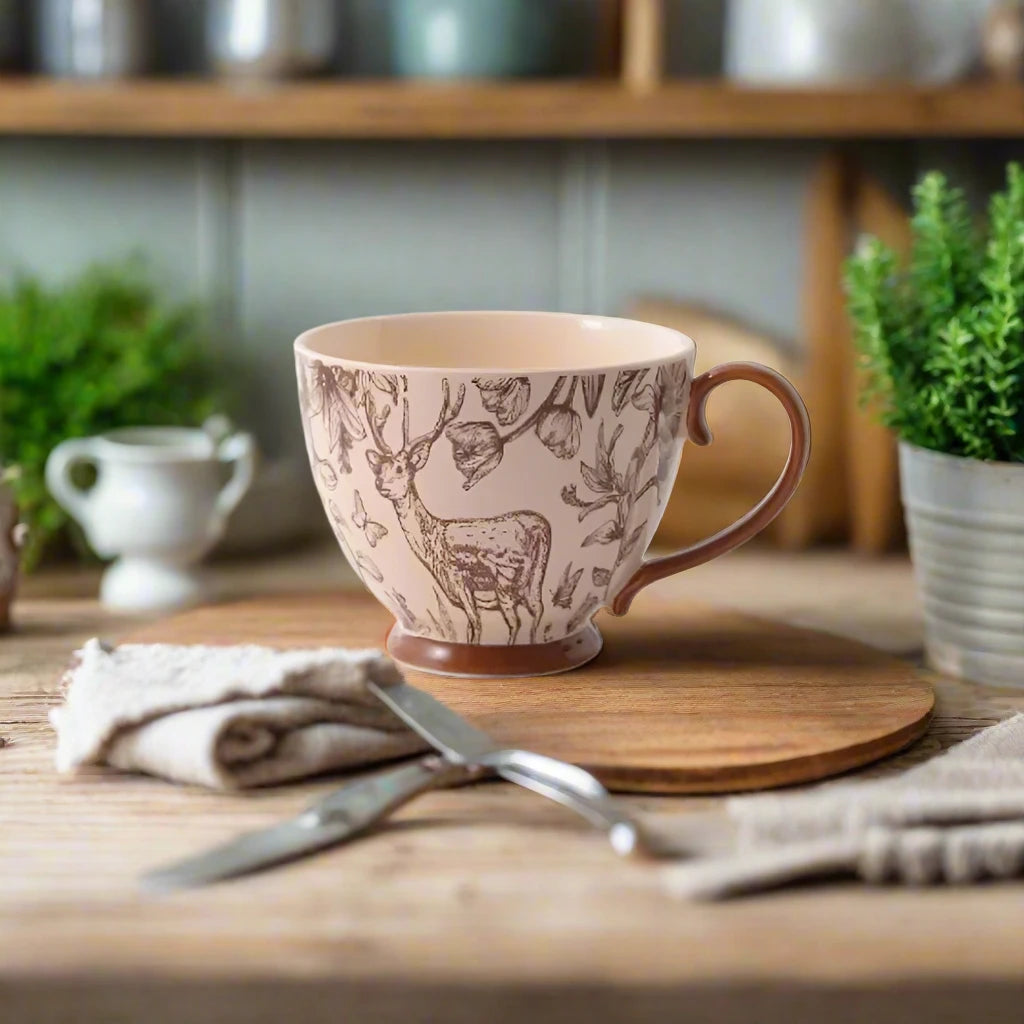 Woodland Stag Ceramic Mug