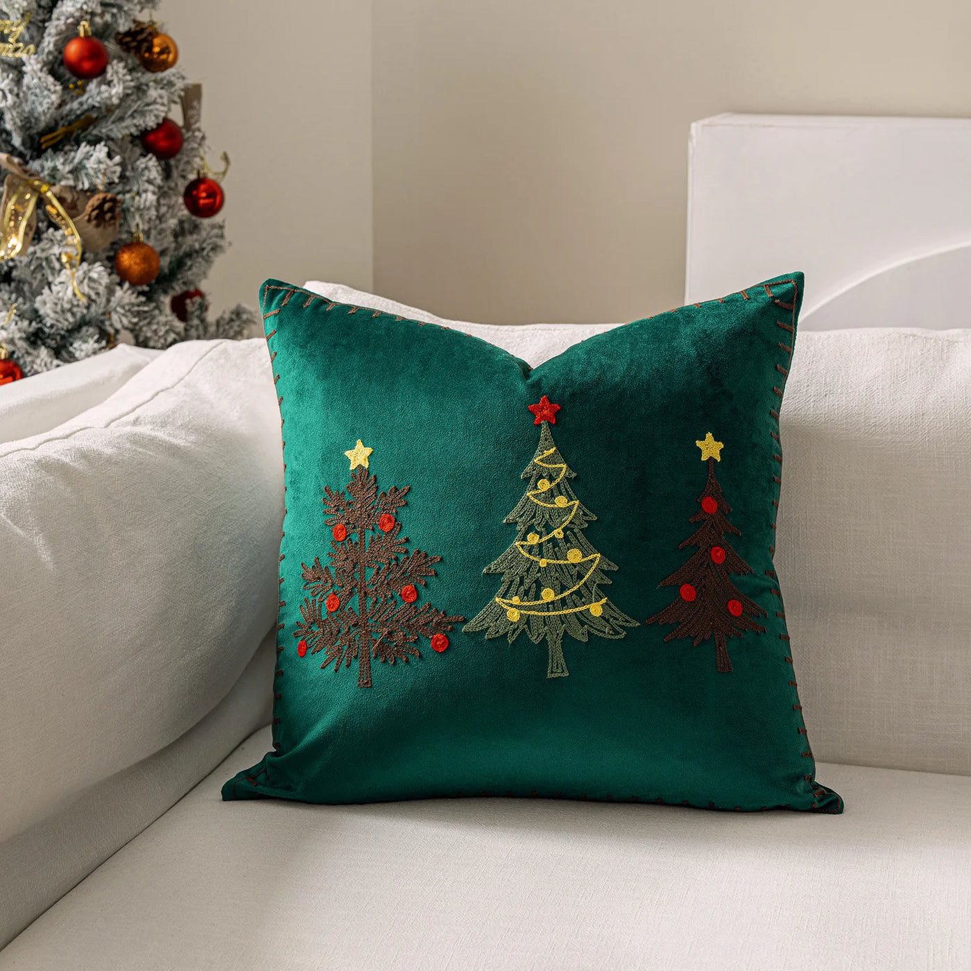 Holly Jolly Cushion Covers