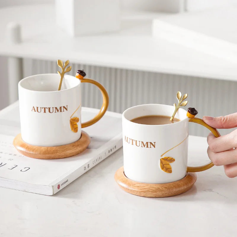 Autumn Coffee Mug Set