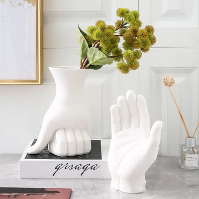 Hand Vase & Table Ornament