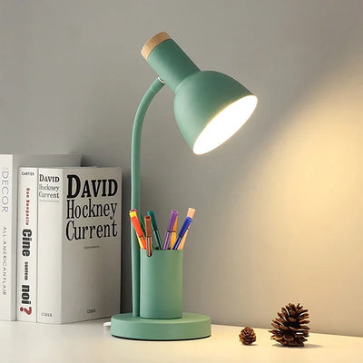 Nordic Desk Lamp With Pen Holder