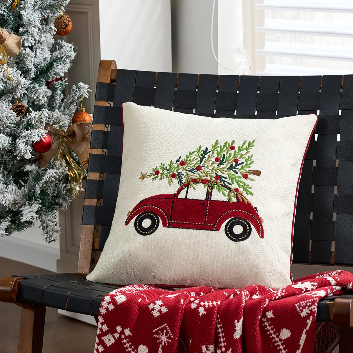 Holly Jolly Cushion Covers