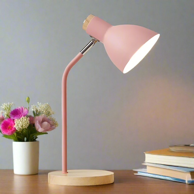 Nordic Wood Desk Lamp