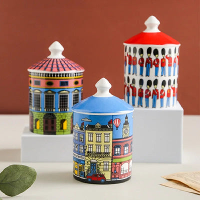 London Ceramic Candle & Storage Jars