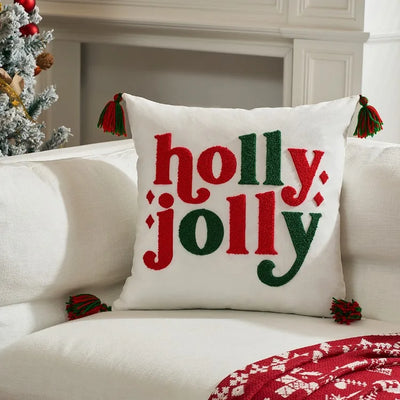 Holly Jolly Cushion Covers