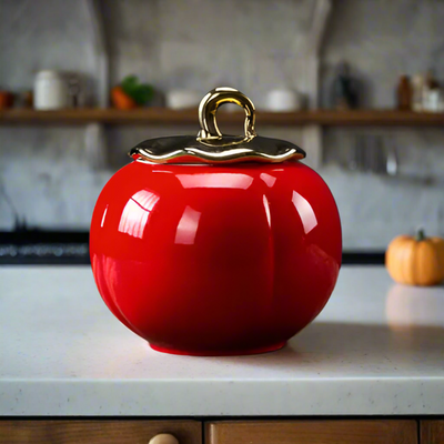 Pumpkin Storage Jar