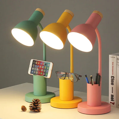 Nordic Desk Lamp With Pen Holder