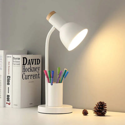 Nordic Desk Lamp With Pen Holder