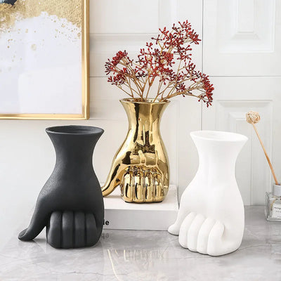 Hand Vase & Table Ornament