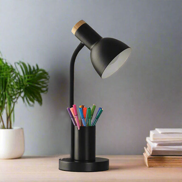 Nordic Desk Lamp With Pen Holder