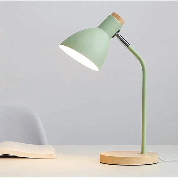 Nordic Wood Desk Lamp