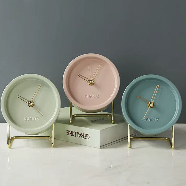 Minimalist Sorbet Table Clock