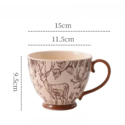 Woodland Stag Ceramic Mug