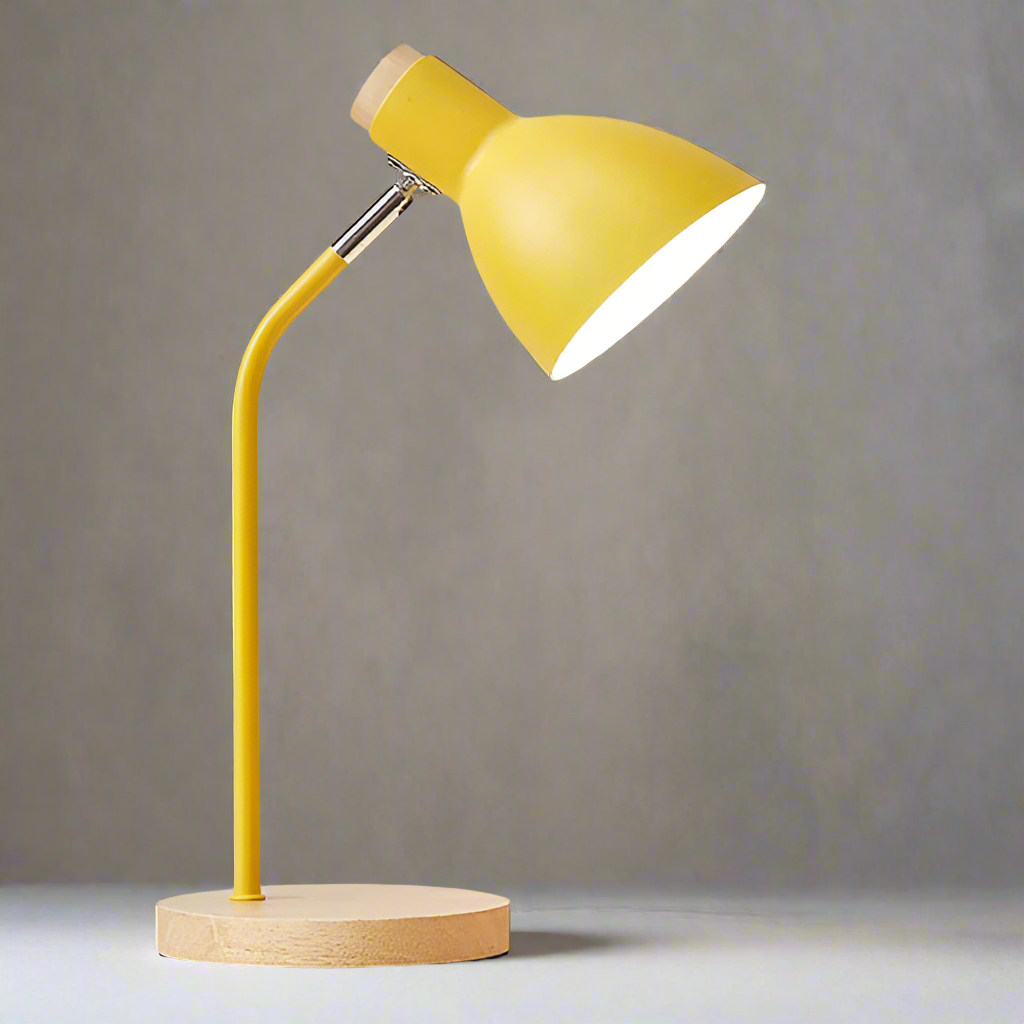 Nordic Wood Desk Lamp