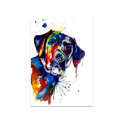 Pop Art Dog Canvas Wall Art - Glamorous Hangups Ltd