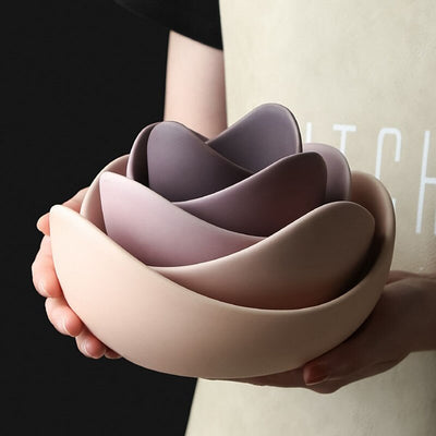 Ceramic Lotus Bowls