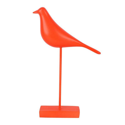 Colour Resin Bird Table Ornaments - Glamorous Hangups Ltd