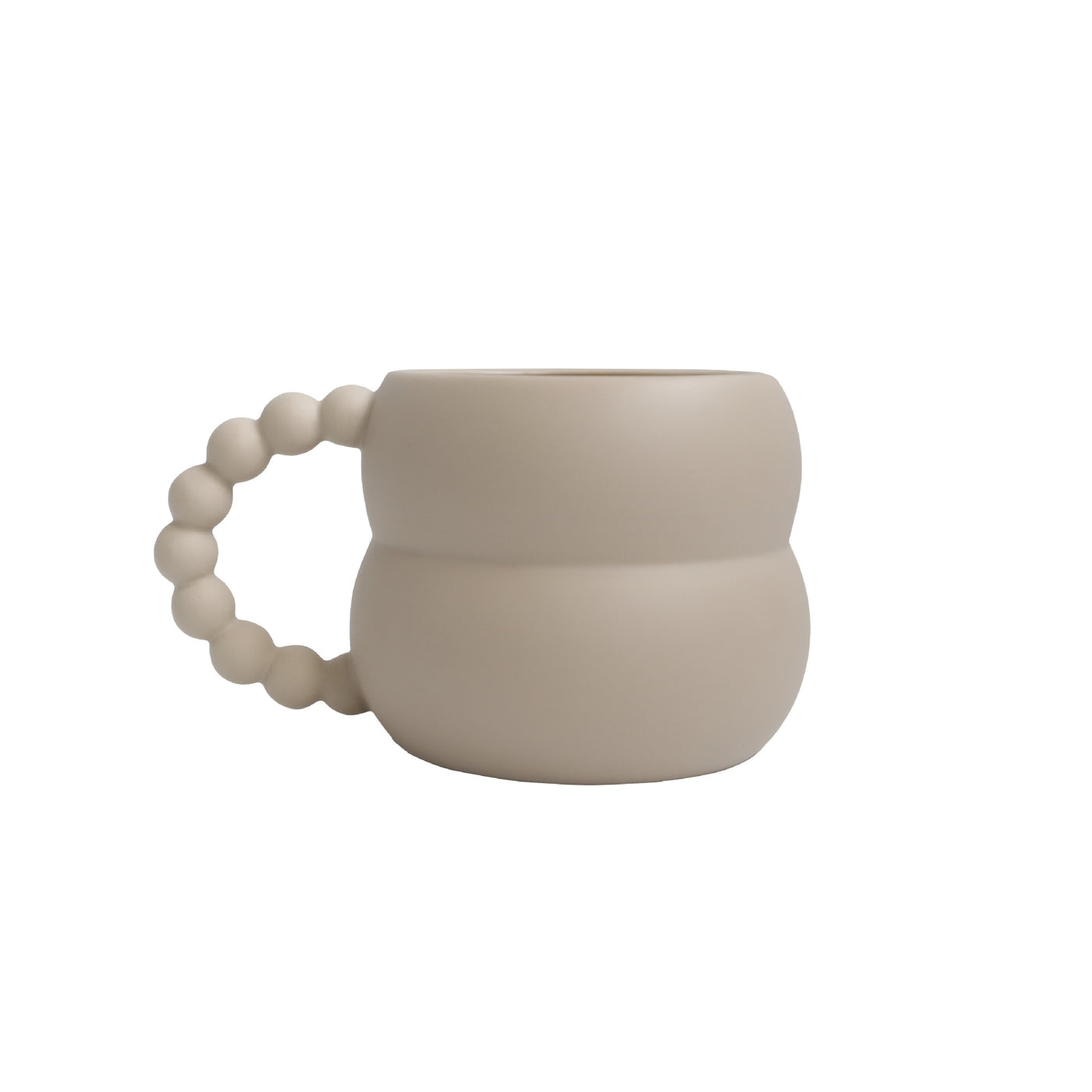 Rounded Nordic Mugs With Bobble Handle