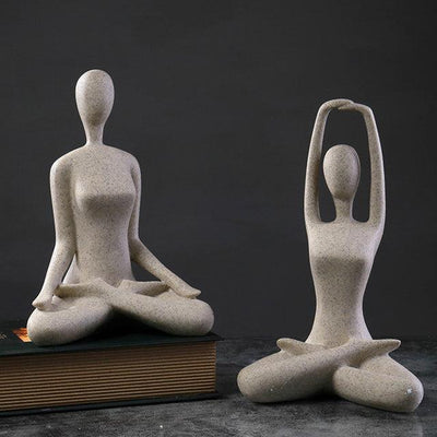 Yoga Girl Table Ornament - Glamorous Hangups Ltd
