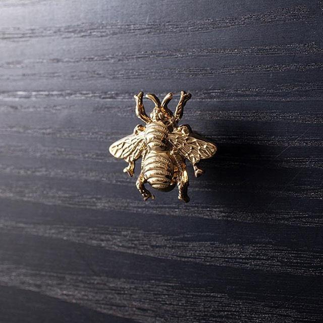 Bee Brass Furniture & Drawer Handles - Glamorous Hangups Ltd