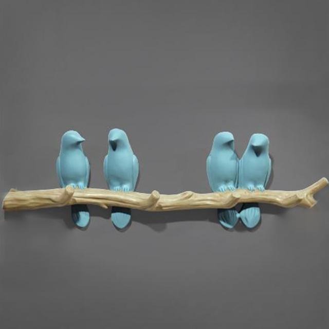 Resin Bird Hanging Hooks - Glamorous Hangups Ltd