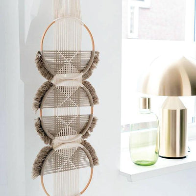 Ring Macrame Wall Hanging - Glamorous Hangups Ltd