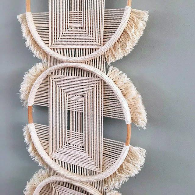 Ring Macrame Wall Hanging - Glamorous Hangups Ltd