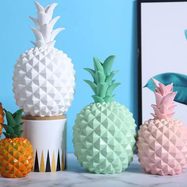 Pineapple Money Jar Table Ornament - Glamorous Hangups Ltd