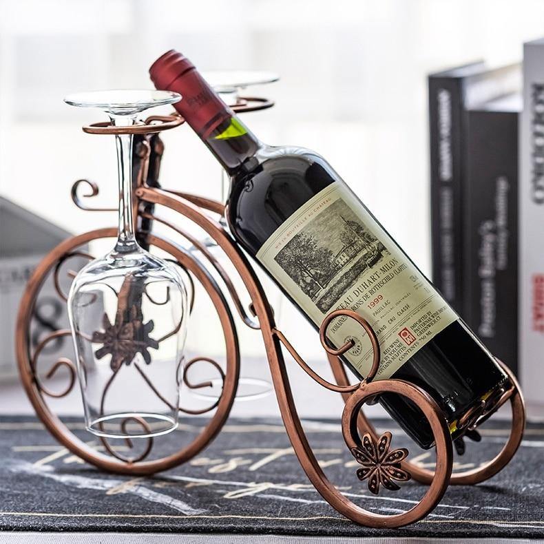 Vintage Tricycle Bottle & Glass Holder - Glamorous Hangups Ltd