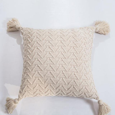 Chevron Knit Cushion Cover - Glamorous Hangups Ltd