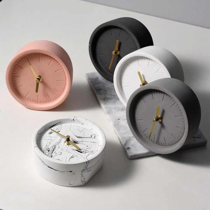 Concrete Desk Clocks for Home high quality or Office