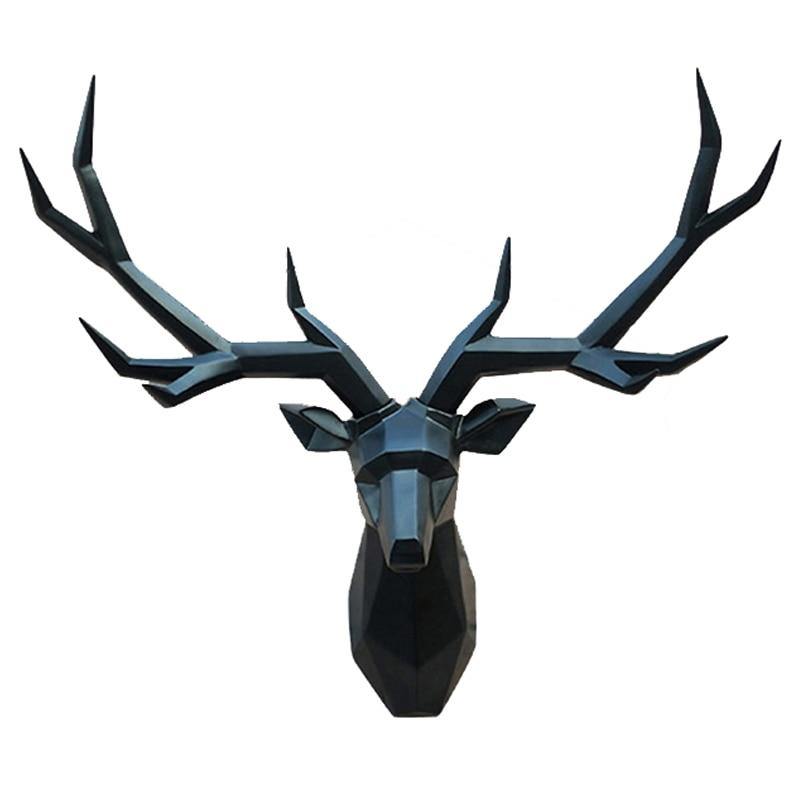 XL Nordic Stag Head 3D Wall Art - Glamorous Hangups Ltd