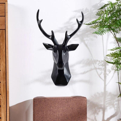 Geometric Deer Head Wall Mount - Glamorous Hangups Ltd