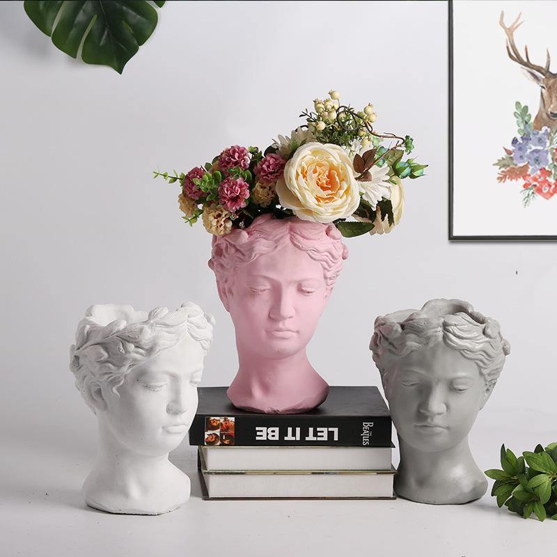 Greek Goddess Plant Pot - Glamorous Hangups Ltd