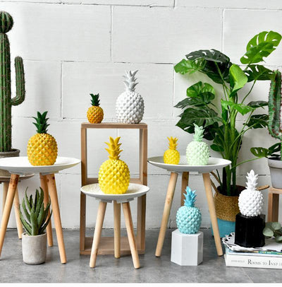 Pineapple Money Jar Table Ornament - Glamorous Hangups Ltd