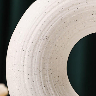 Donut Circle Ceramic Vase - Glamorous Hangups Ltd