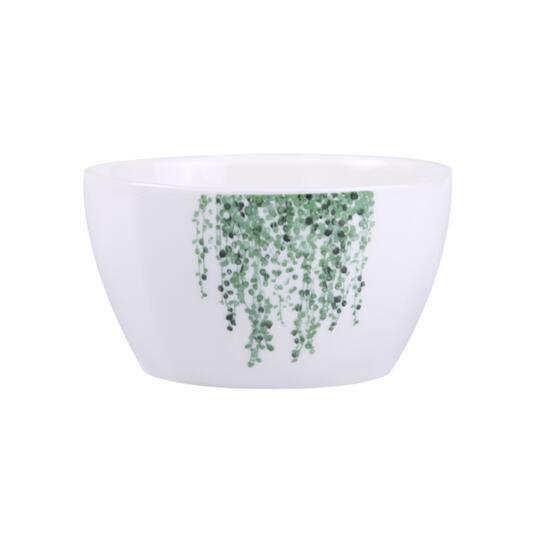 Nordic Leaves Porcelain Bowl - Glamorous Hangups Ltd