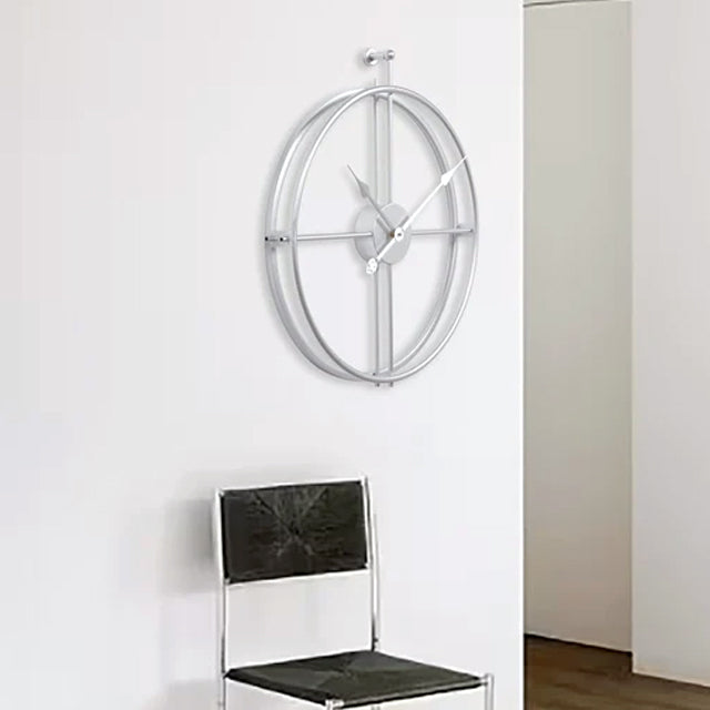 Minimalist Metal Wall Clock