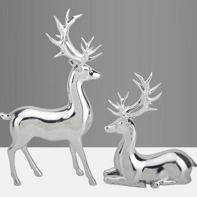 Pair of Deer Table Ornament - Glamorous Hangups Ltd