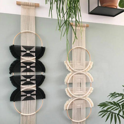 Ring Macrame Wall Hanging - Glamorous Hangups Ltd